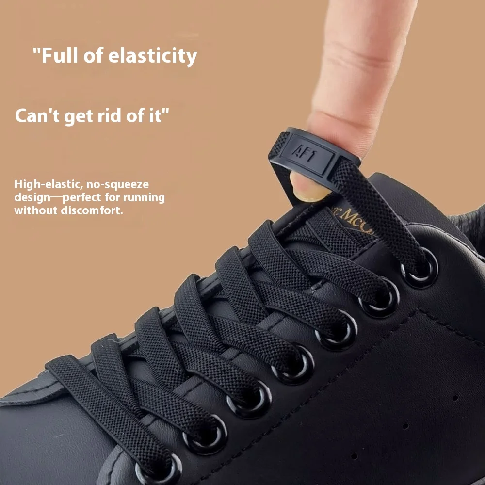 新しい結ばない靴ひも、湾曲した金属バックル付き伸縮性靴ひも、 - Sneaker Care Accessories のレビューと価格