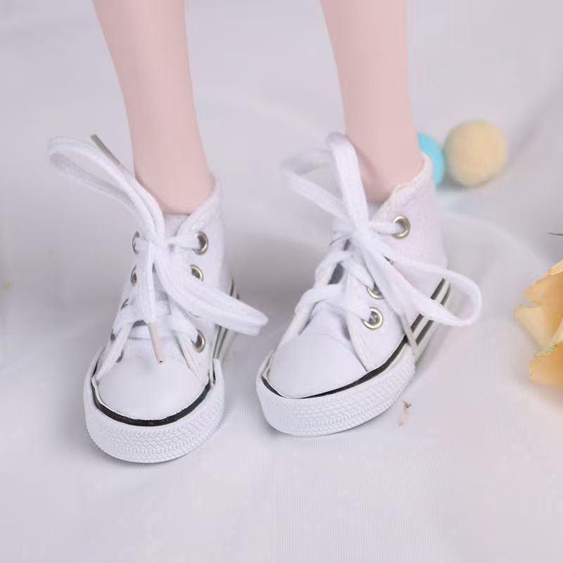 1 ペア 7.5 センチメートルキャンバスシューズ 1/3  - Sneaker Care Accessories のレビューと価格